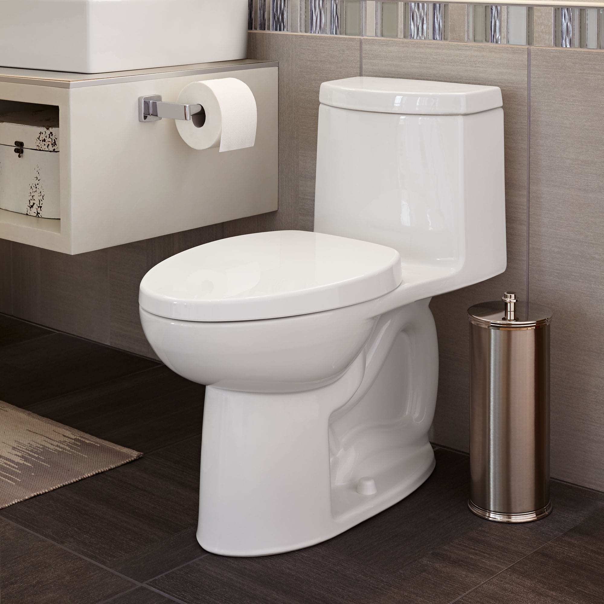 Loft® OnePiece 1.28 gpf/4.8 Lpf Chair Height Elongated Toilet With Seat